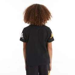 Kappa US Kids Authentic Paroo T-Shirt - Black Smoke