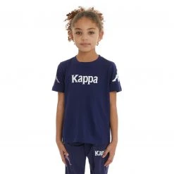 Kappa US Kids Authentic Paroo T-Shirt - Navy