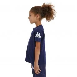 Kappa US Kids Authentic Paroo T-Shirt - Navy