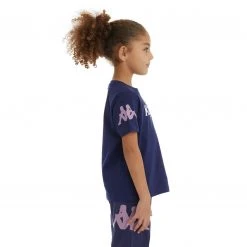 Kappa US Kids Authentic Paroo T-Shirt - Navy