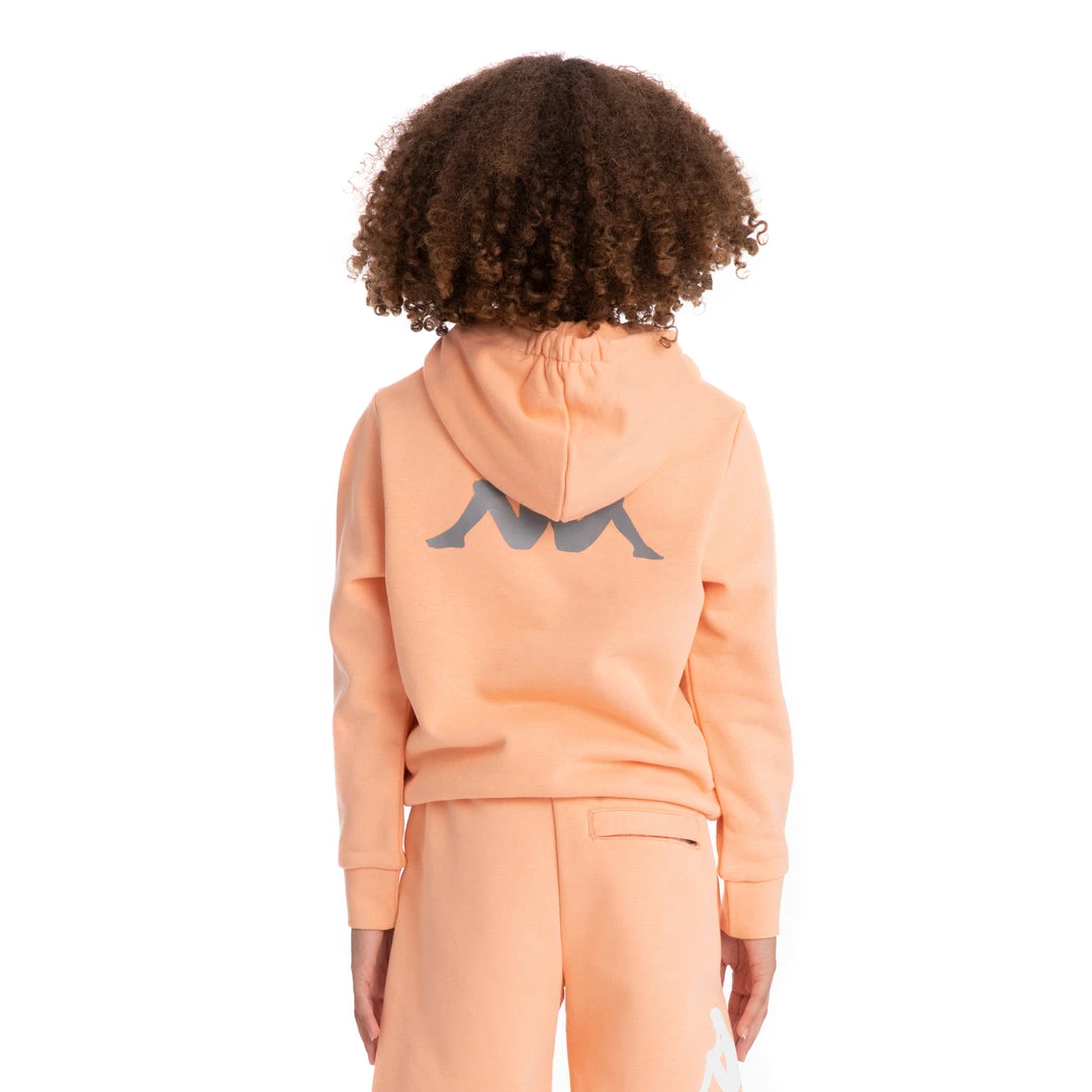 Kappa US Kids Authentic Haris Hoodie - Peach 6 Kappa US Kids Authentic Haris Hoodie - Peach