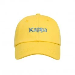Kappa US Authentic Hoogeveen Cap - Yellow Light Blue Accessories