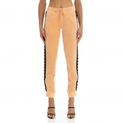 Kappa US 222 Banda Shiner Trackpants - Orange Peach