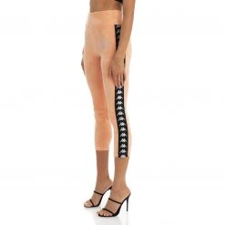 Kappa US Women 222 Banda Slit Leggings - Orange Peach