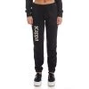 Kappa US Authentic Glitty Sweatpants - Black Smoke Women
