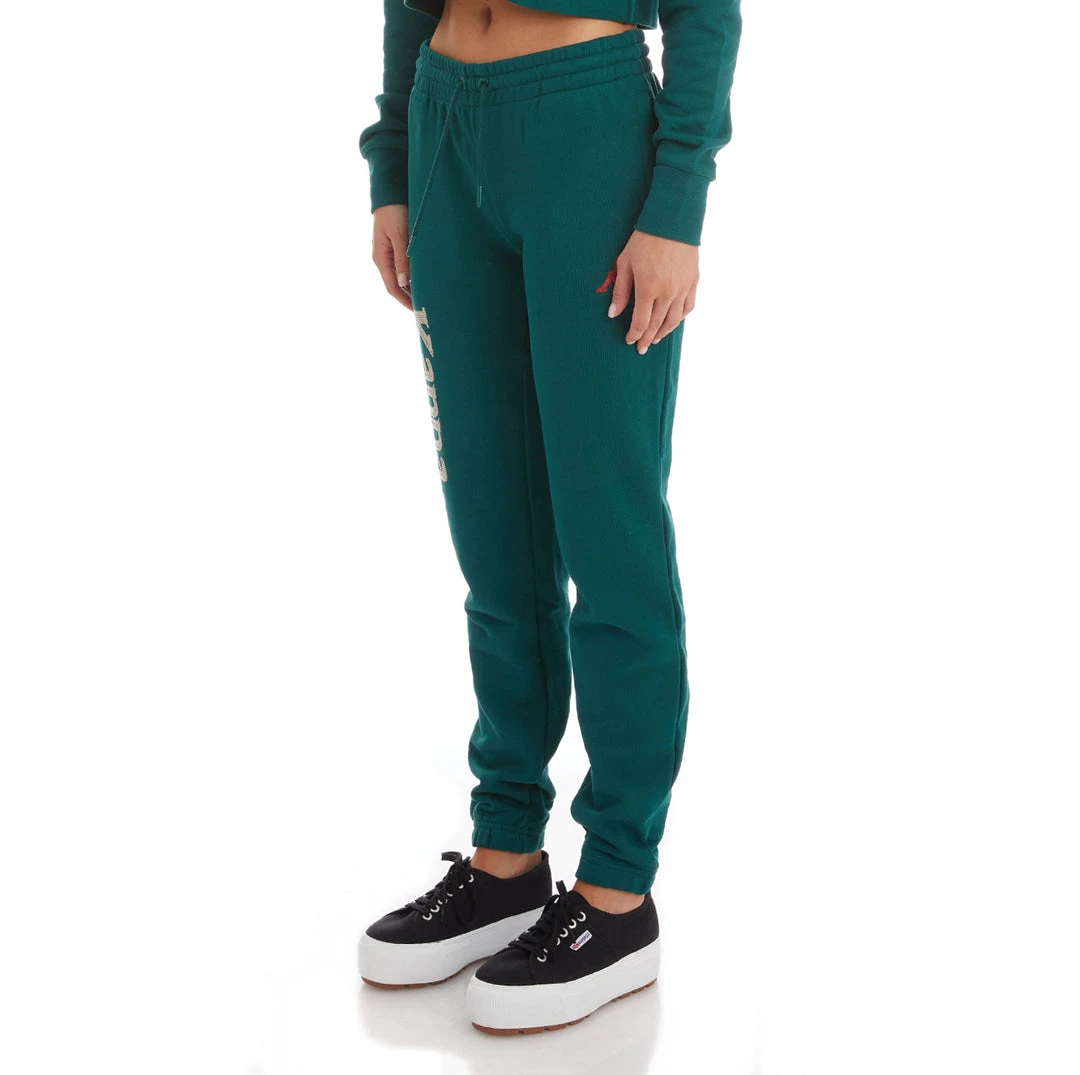 Kappa US Authentic Glitty Sweatpants - Dark Green 4 Kappa US Authentic Glitty Sweatpants - Dark Green