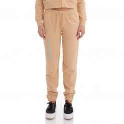 Kappa US Authentic Glitty Sweatpants - Beige