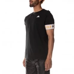 Kappa US 222 Banda Niji T-Shirt - Black Smoke