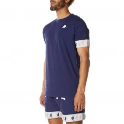 Kappa US 222 Banda Niji T-Shirt - Navy