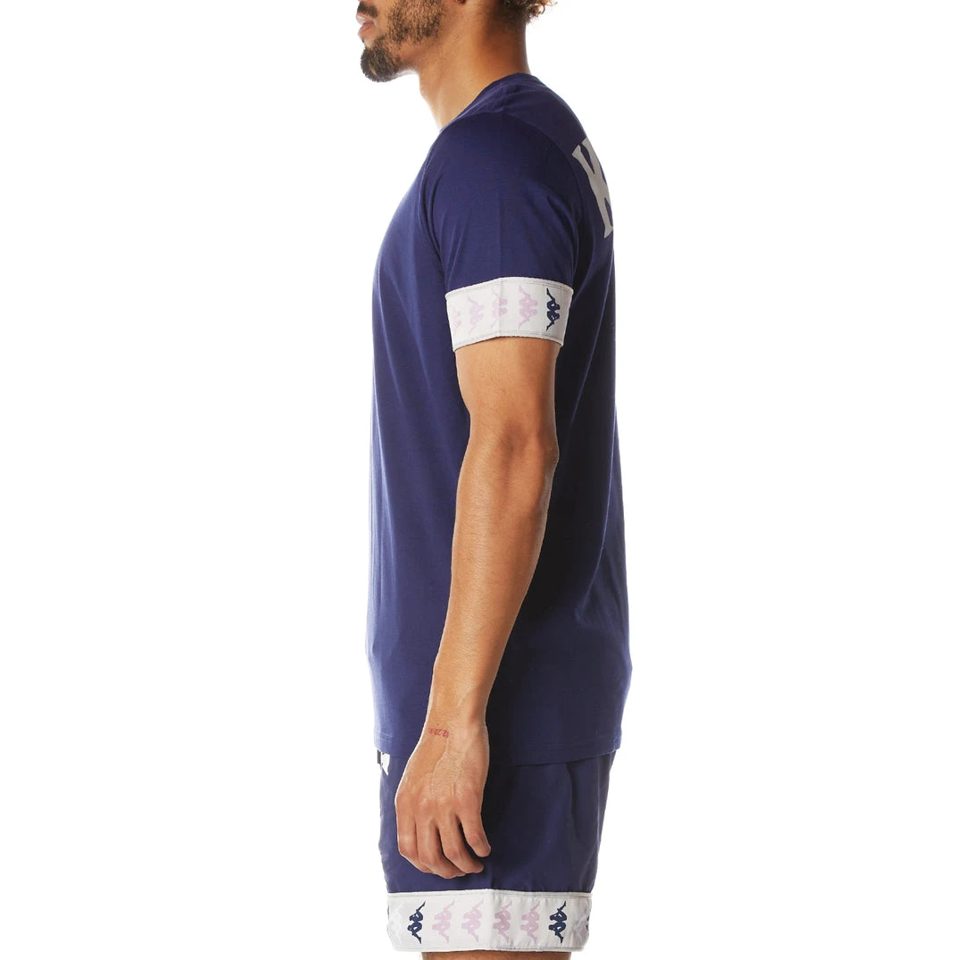 Kappa US 222 Banda Niji T-Shirt - Navy 5 Kappa US 222 Banda Niji T-Shirt - Navy