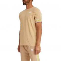 Kappa US 222 Banda Niji T-Shirt - Beige