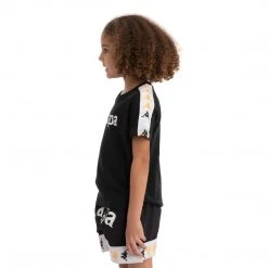 Kappa US Kids 222 Banda Deto 2 T-Shirt - Black Smoke