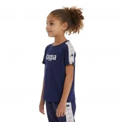 Kappa US Kids 222 Banda Deto 2 T-Shirt - Navy