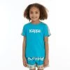 Kappa US Kids 222 Banda Deto 2 T-Shirt - Dark Aqua