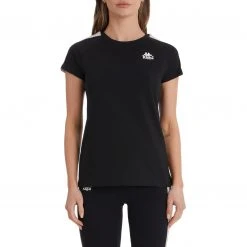 Kappa US 222 Banda Apan 2 T-Shirt - Black Smoke Women