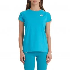 Kappa US Women 222 Banda Apan 2 T-Shirt - Dark Aqua