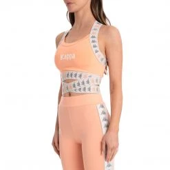 Kappa US Women 222 Banda Dixot 2 T-Shirt - Peach