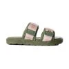 Kappa US 222 Banda Aster 6 Slides - Green Olive Pink Footwear