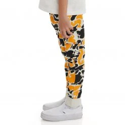 Kappa US Kids Authentic Pakot Sweatpants - Black Smoke Light Orange