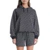 Kappa US Authentic Molly Hoodie - Black Smoke Sand Women