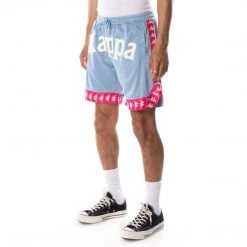 Kappa US 222 Banda Vosker Shorts - Light Blue Pink