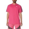 Kappa US Men 222 Banda Calsinz T-Shirt - Pink Black