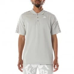 Kappa US 222 Banda Calsinz Polo - Grey White