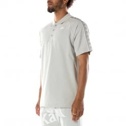 Kappa US 222 Banda Calsinz Polo - Grey White