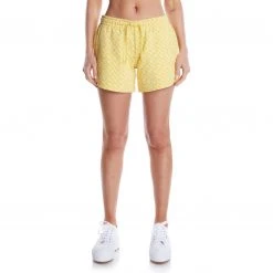 Kappa US Authentic Patak Shorts - Yellow Sand Women