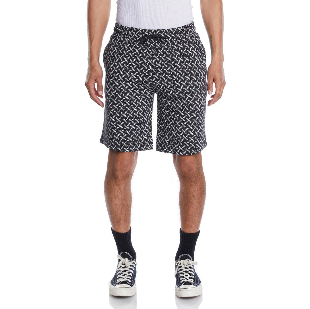 Kappa US Authentic Plimmo Shorts - Black Smoke Sand 3 Kappa US Authentic Plimmo Shorts - Black Smoke Sand