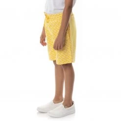 Kappa US Kids Authentic Plimmo Shorts - Yellow Sand