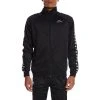 Kappa US Men 222 Banda Anniston Track Jacket - Black Black 2 Kappa US Men 222 Banda Anniston Track Jacket - Black Black