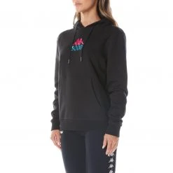 Kappa US Men Authentic Gumball Gazes Hoodie - Black