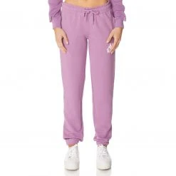 Kappa US Authentic Ambalavao Sweatpants - Violet Lavender White