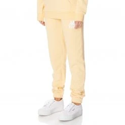 Kappa US Authentic Ambalavao Sweatpants - Light Yellow White Women