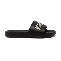 Kappa US 222 Banda Adam 17 Slides - Black Sand Footwear