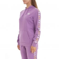 Kappa US 222 Banda Thebundaberg Hoodie - Violet Lavender Women