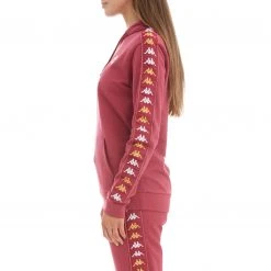 Kappa US Women 222 Banda Thebundaberg Hoodie - Burgundy
