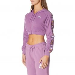 Kappa US 222 Banda Tamworth Hoodie - Violet Lavender Women