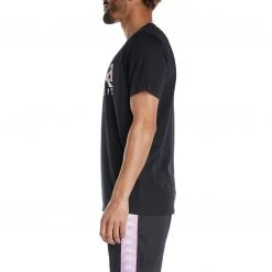 Kappa US Authentic Vanguard T-Shirt - Black Smoke Violet Men