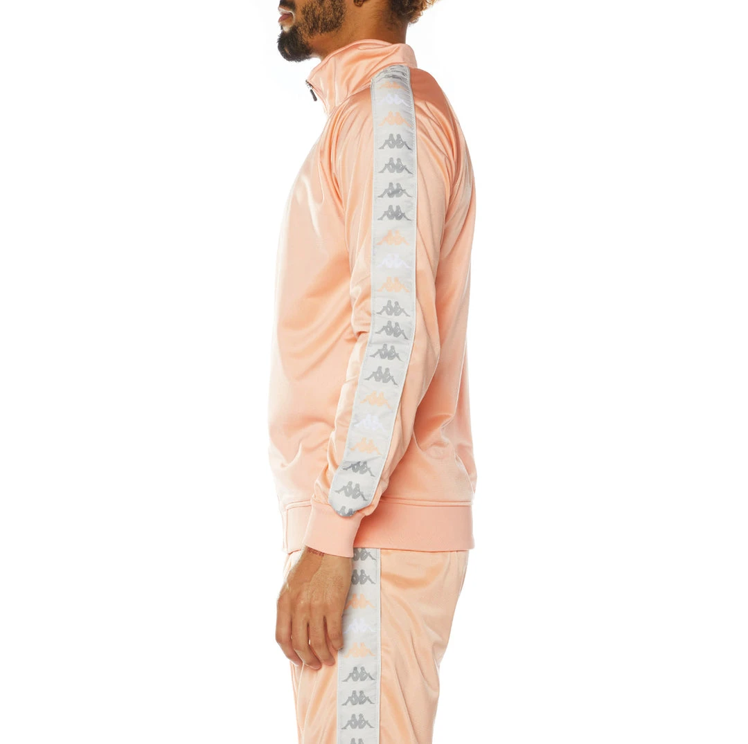 Kappa US Men 222 Banda Dullo 2 Track Jacket - Peach 5 Kappa US Men 222 Banda Dullo 2 Track Jacket - Peach