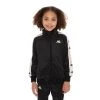 Kappa US Kids 222 Banda Dullo 2 Track Jacket - Black Smoke