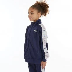 Kappa US Kids 222 Banda Dullo 2 Track Jacket - Navy