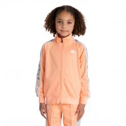 Kappa US Kids 222 Banda Dullo 2 Track Jacket - Peach