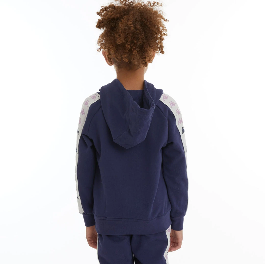 Kappa US Kids 222 Banda Hurtado 4 Hoodie - Navy 6 Kappa US Kids 222 Banda Hurtado 4 Hoodie - Navy