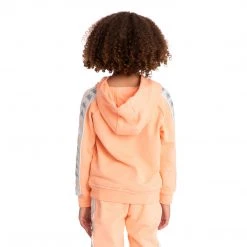 Kappa US Kids 222 Banda Hurtado 4 Hoodie - Peach