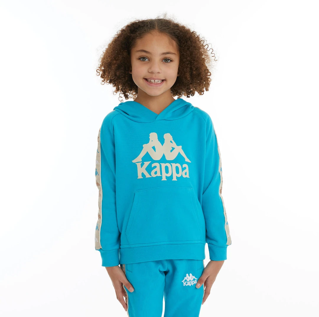 Kappa US Kids 222 Banda Hurtado 4 Hoodie - Dark Aqua 3 Kappa US Kids 222 Banda Hurtado 4 Hoodie - Dark Aqua
