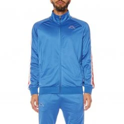 Kappa US Logo Tape Dartem Track Jacket - Blue Men