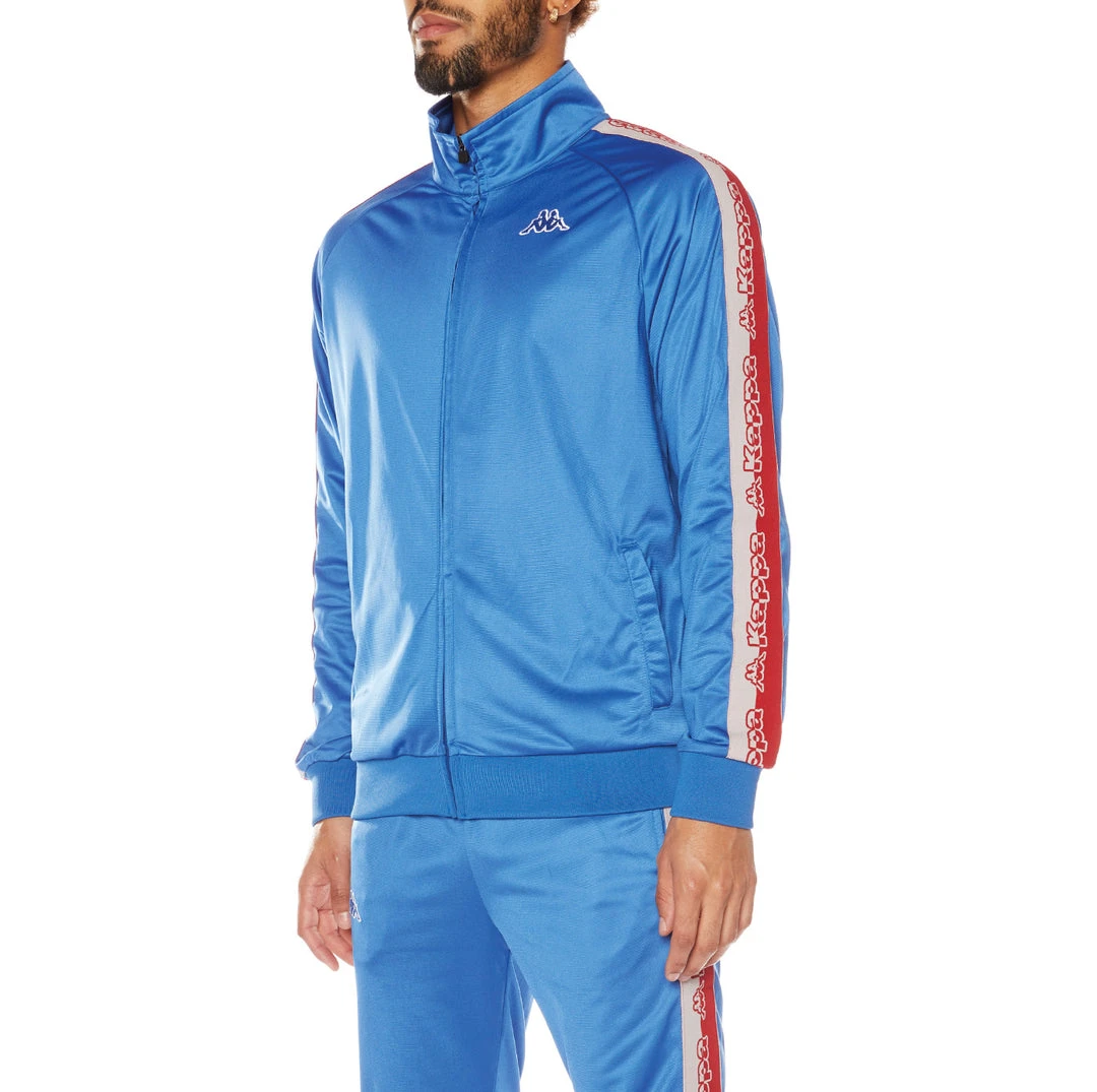 Kappa US Logo Tape Dartem Track Jacket - Blue Men 4 Kappa US Logo Tape Dartem Track Jacket - Blue Men
