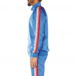 Kappa US Logo Tape Dartem Track Jacket - Blue Men 8 Kappa US Logo Tape Dartem Track Jacket - Blue Men